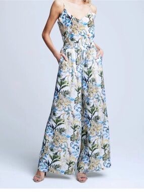 L’agence silk wide leg pants